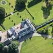 Oblique aerial view of Pitmedden House, looking ESE.