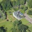 Oblique aerial view of Kirknewton House, looking WNW.