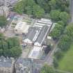 Oblique aerial view of James Gillespie's Primary School, looking SE.