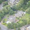 Oblique aerial view of St Bennets Archiepiscopal Chapel, looking NE.
