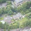Oblique aerial view of St Bennets Archiepiscopal Chapel, looking NNE.