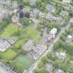 Oblique aerial view of Gillis College and St Margaret's Convent, looking SE.