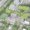 Oblique aerial view of Gillis College and St Margaret's Convent, looking NE.