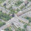 Oblique aerial view of Morningside Road, looking SSE.