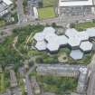 Oblique aerial view of Scottish Widows' Fund and Life Assurance Society Head Office, looking SSE.