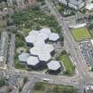 Oblique aerial view of Scottish Widows' Fund and Life Assurance Society Head Office, looking ENE.