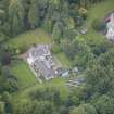 Oblique aerial view of 3 Kevock Road, looking NW.