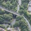 Oblique aerial view of the Kelvin Aqueduct, looking SE.