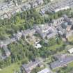 Oblique aerial view of Gartnavel Royal Hospital, looking NE.