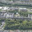 Oblique aerial view of Gartnavel Royal Hospital, looking S.