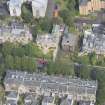 Oblique aerial view of 15 Cleveden Gardens, looking N.