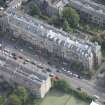 Oblique aerial view of Hyndland Road, looking E.