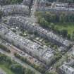Oblique aerial view of Westbourne Gardens and Great Western Terrace, looking S.