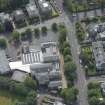Oblique aerial view of Kelvinside Academy, looking SSE.