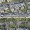 Oblique aerial view of Kirklee Road, looking NW.