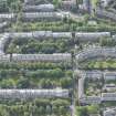 Oblique aerial view of Crown Circus and Crown Road South, looking S.