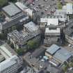 Oblique aerial view of Glasgow University's Institute of Chemistry and Zoology Building, looking SW.