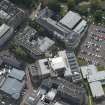 Oblique aerial view of Glasgow University's Institute of Chemistry and Zoology Building, looking SSE.