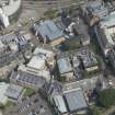 Oblique aerial view of Glasgow University's Institute of Chemistry and Zoology Building, looking NE.