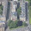Oblique aerial view of Kelvingrove Parish Church, looking WNW.