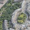 Oblique aerial view of Park Circus, looking ESE.