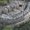 Oblique aerial view of Park Circus, Park Gate, Park Terrace and Park Terrace Lane, looking ESE.