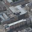 Oblique aerial view of the Mitchell Library, looking SSW.