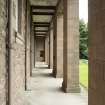 General view of loggia from inside.