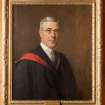 Portrait from Great Hall. Inscribed "Sir William Hamilton Fyfe M.A. , L.L.D.,F.R.S.C. Chairman of Governors 1935 - 1948"