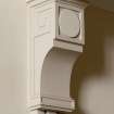 Ground Floor, Detail of corbel in entrance hall.