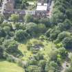 Oblique aerial view of Alexandra Park Fountain, looking SSW.