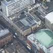 Oblique aerial view of the Grecian Chambers, looking NW.