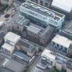 Oblique aerial view of the Glasgow School of Art and Dalhousie Street, looking S.