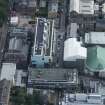 Oblique aerial view of the Glasgow School of Art and Dalhousie Street, looking ESE.