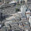 Oblique aerial view of Dalmore House, Holland Street and Elmbank Street, looking WNW.