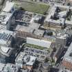 Oblique aerial view of James Watt Street, looking WSW.