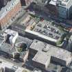 Oblique aerial view of James Watt Street, looking ENE.