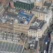 Oblique aerial view of Gordon Street, looking NE.