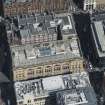 Oblique aerial view of Waterloo Street and Bothwell Street, looking NNE.
