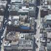 Oblique aerial view of 144 - 146 West George Street, looking ESE.