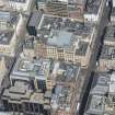 Oblique aerial view of West George Street, looking N.