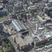 Oblique aerial view of central Glasgow, looking SW.