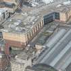 Oblique aerial view of the Britannia Building, looking NW.