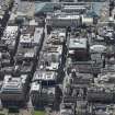 Oblique aerial view of central Glasgow, looking S.