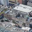 Oblique aerial view of St Enoch Square, looking WNW.