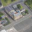 Oblique aerial view of Kirkhaven Church, looking NNE.