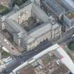Oblique aerial view of Moray House College of Education, looking N.