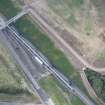 Oblique aerial view of Eskbank Railway Station, looking SW.