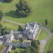 Oblique aerial view of The Bush House Estate, looking ESE.