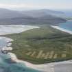 General oblique aerial view of Eolaigearraidh, looking SW.